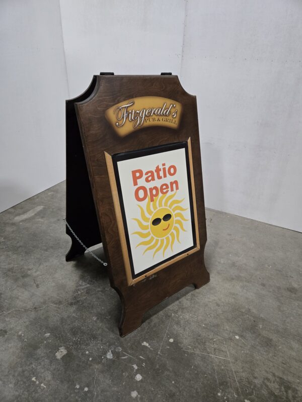 sandwich board