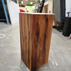 wooden podium