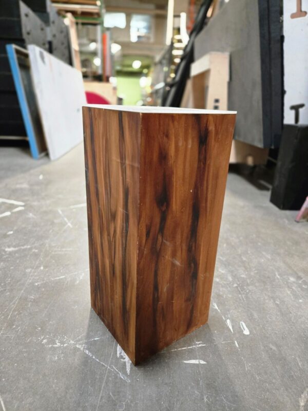 wooden podium